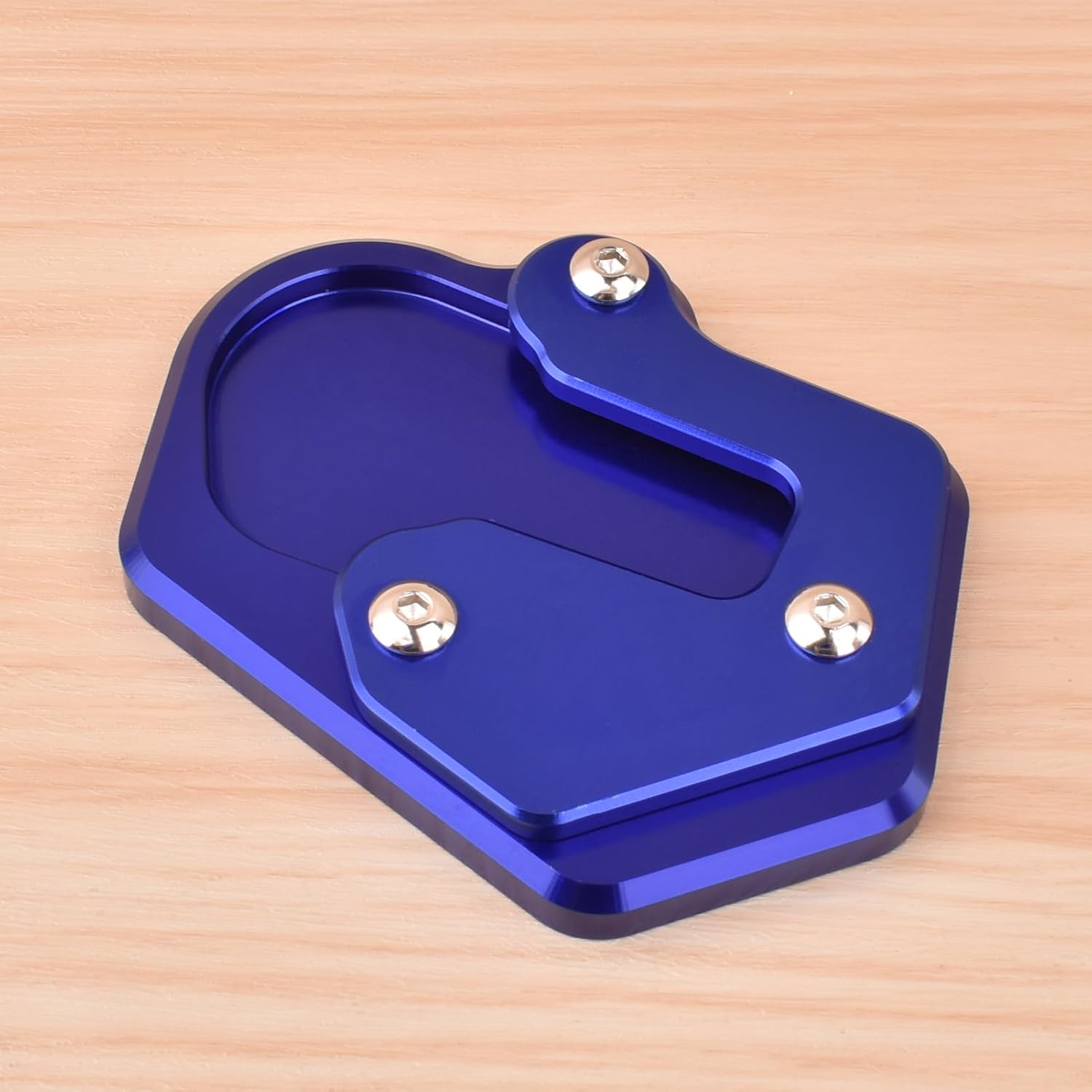 F900R Kickstand Extender Enlarger Pad Motorcycle Kickstand Extension Pad Side Stand Foot Enlarger Plate Extender replacement for B&M&W F900XR F-900-XR F 900 R F-900-R (Blue)