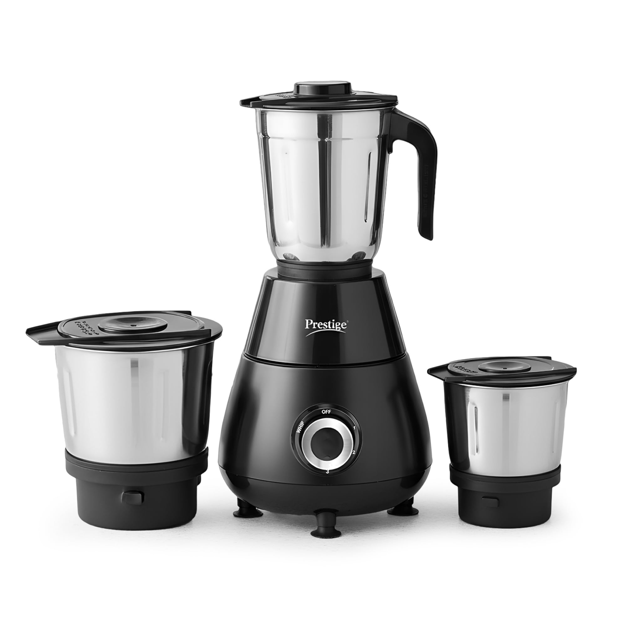Prestige Apex Mixer Grinder With Stainless Steel Jars 3 Unit