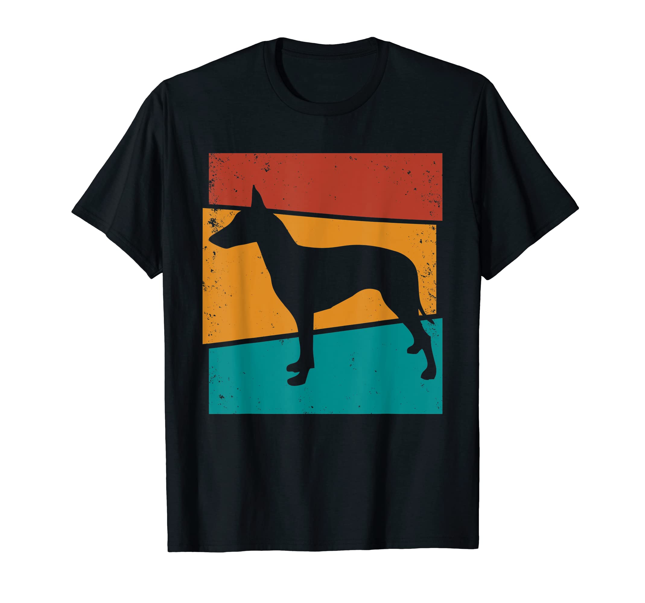 Retro Manchester Terrier Dog T-Shirt