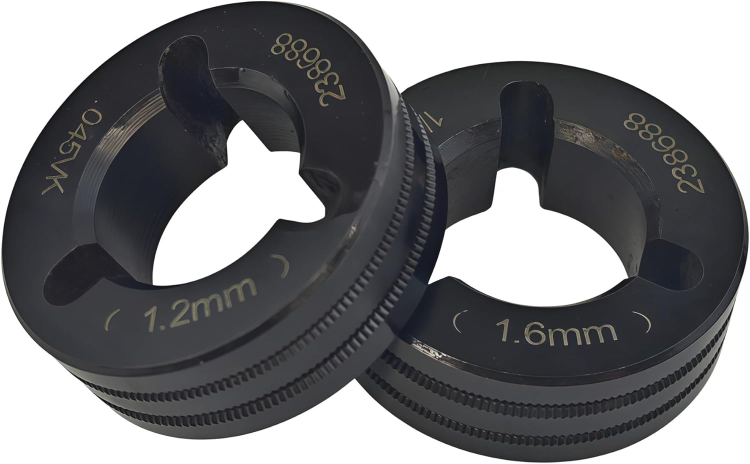 Drive Roll 238688, VK-Groove 045"-1/16 (0.045-0.062 Inch) 2-Pack, Compatible for Miller Millermatic 200 210 212 250 251 252 DVI Pulser Vintage MIG Welder