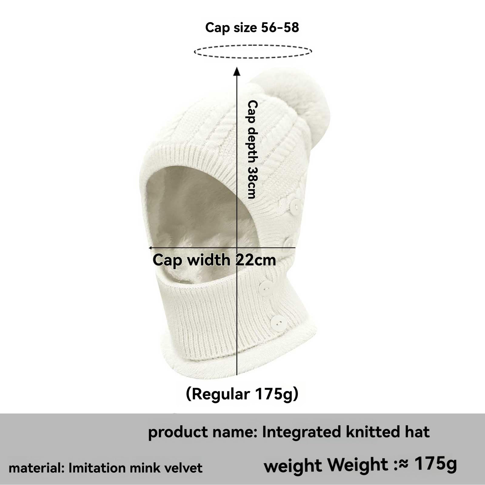 Unisex Brown Rabbit Fur Leather Aviator Russian Ushanka Trapper Winter Fur Hat for Outdoor Warm Hat Gift Ideas for Men (as1, Alpha, s, m)