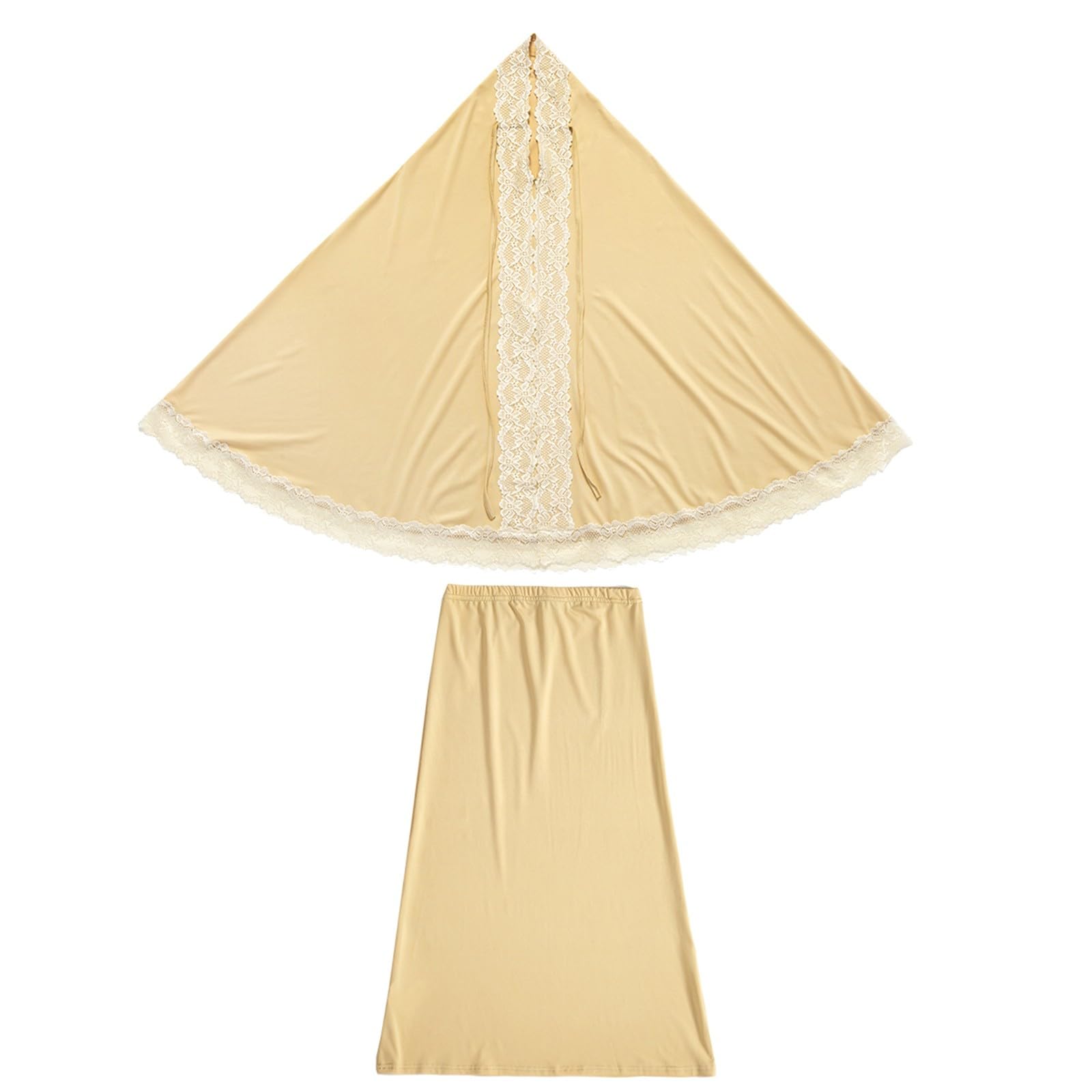 Ensemble de prière filles musulmanes ample et facile à enfiler sans épingle taille 98 - 8