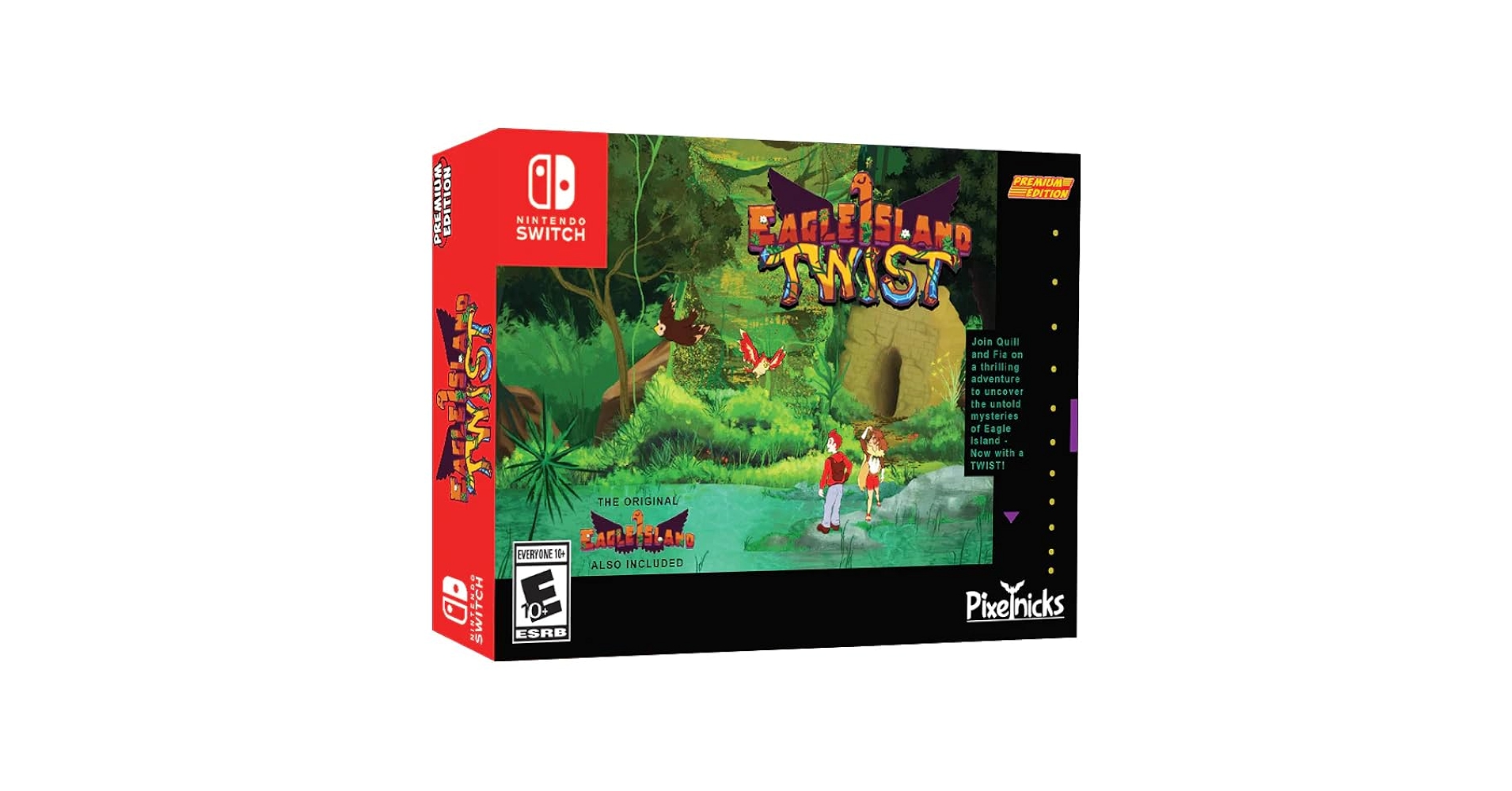 Eagle Island Twist イーグルアイランド ツイスト switch Amazon.com: Eagle Island Twist (Retro Edition) - For
