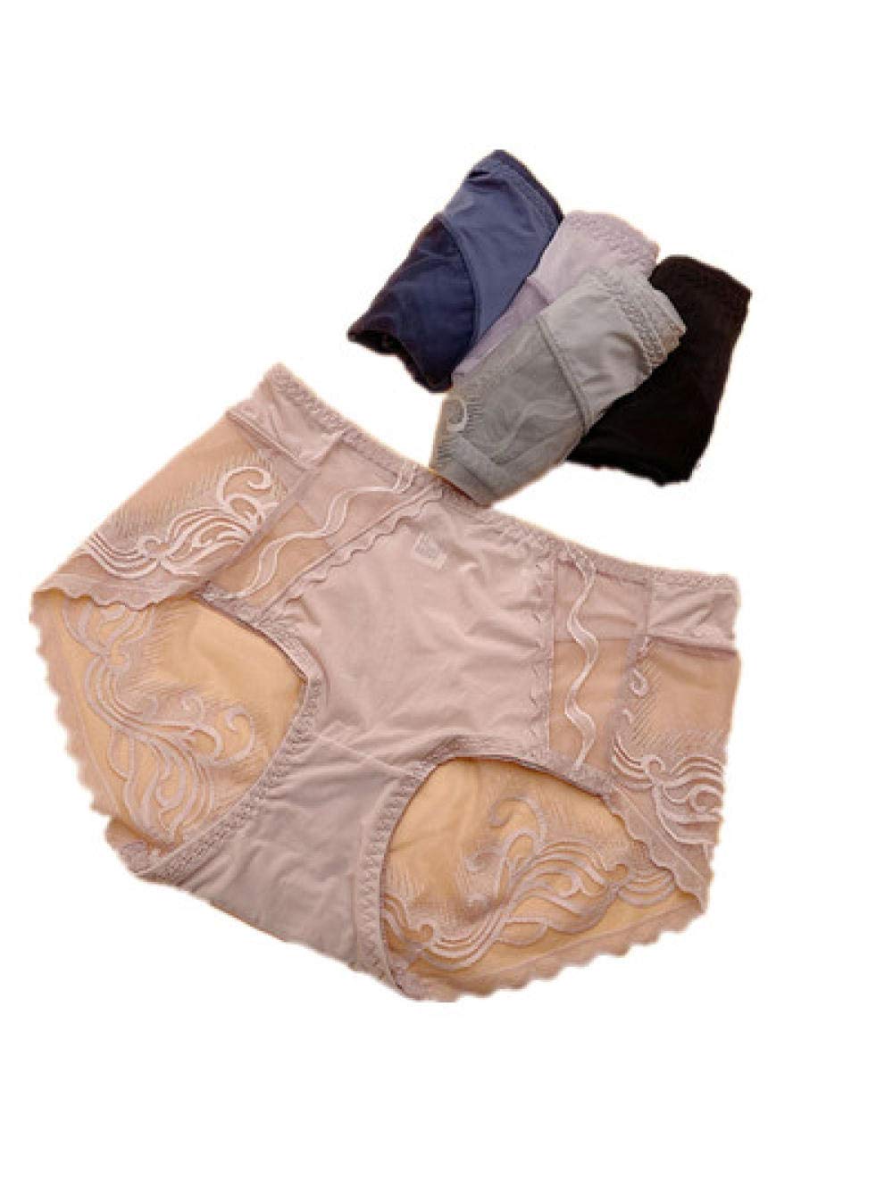 Bayrick Mutandine da Donna antibatteriche Senza Cuciture di Seta Ghiaccio  Sexy in Pizzo-Verde_Taglia Unica : Amazon.it: Moda