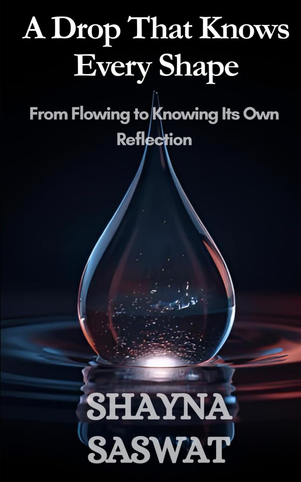A Drop That Knows Every Shape: From Flowing to Knowing Its Own Reflection