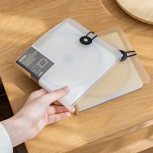 Miniatura 9 de Milisten 12 capacidad CD DVD caso CD titular portátil CD DVD cartera caso CD bolsa de almacenamiento