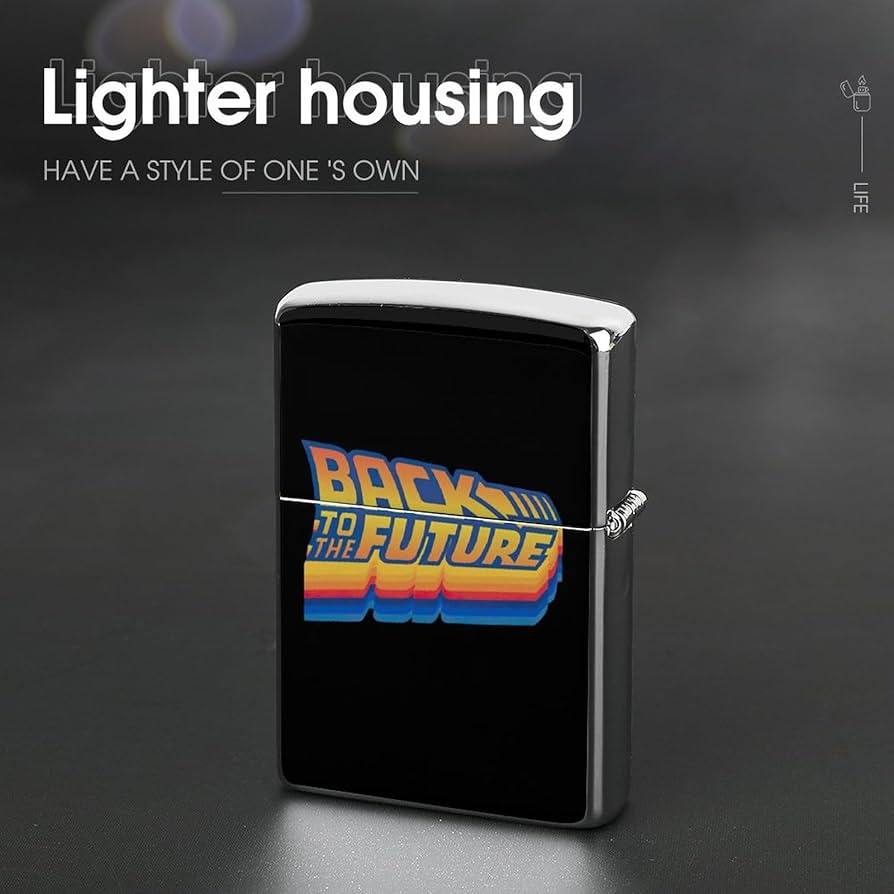 【バックトゥザフューチャー】デロリアン ZIPPO ジッポ ライター 4個セット バックトゥザフューチャー】デロリアン ZIPPO ジッポ ライター 4