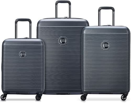 DELSEY Paris Freestyle - Set 3 valises rigides (55/66,5/76 cm)