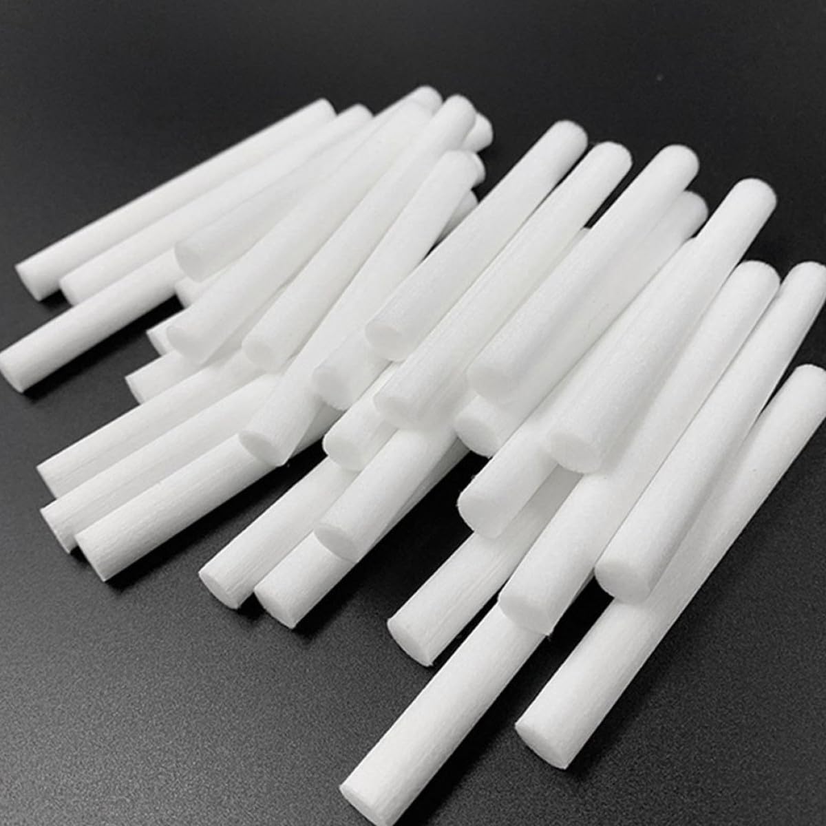 15 Bastoncini Diffusori per Aromi in Cotone Assorbente, Bacchette Profumatore per Diffusore a Bastoncini, Accessori per Aromaterapia in Casa, Ufficio e Camera da Letto
