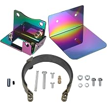 4" Clutch Brake Band Mounting Bracket for Predator Clinton Tecumseh Minibike and Go Kart for GX160, GX200, GX390 for Coleman BT200X CT200U CT100 Baja Warrior Trailmaster MB200 colorful