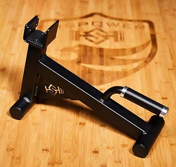 Deadlift Bar Jack Barbell Lifts Quick Changes Weight Plates Olympic Bar Jack Used as Load and Unload Weight Plates for Deadlift Exercise & Weight Training