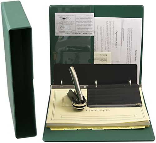 Vista 16 de Kit LLC con carpeta de registros de compañía de responsabilidad limitada, sello de empresa, certificados de membresía impresos con trozos de página