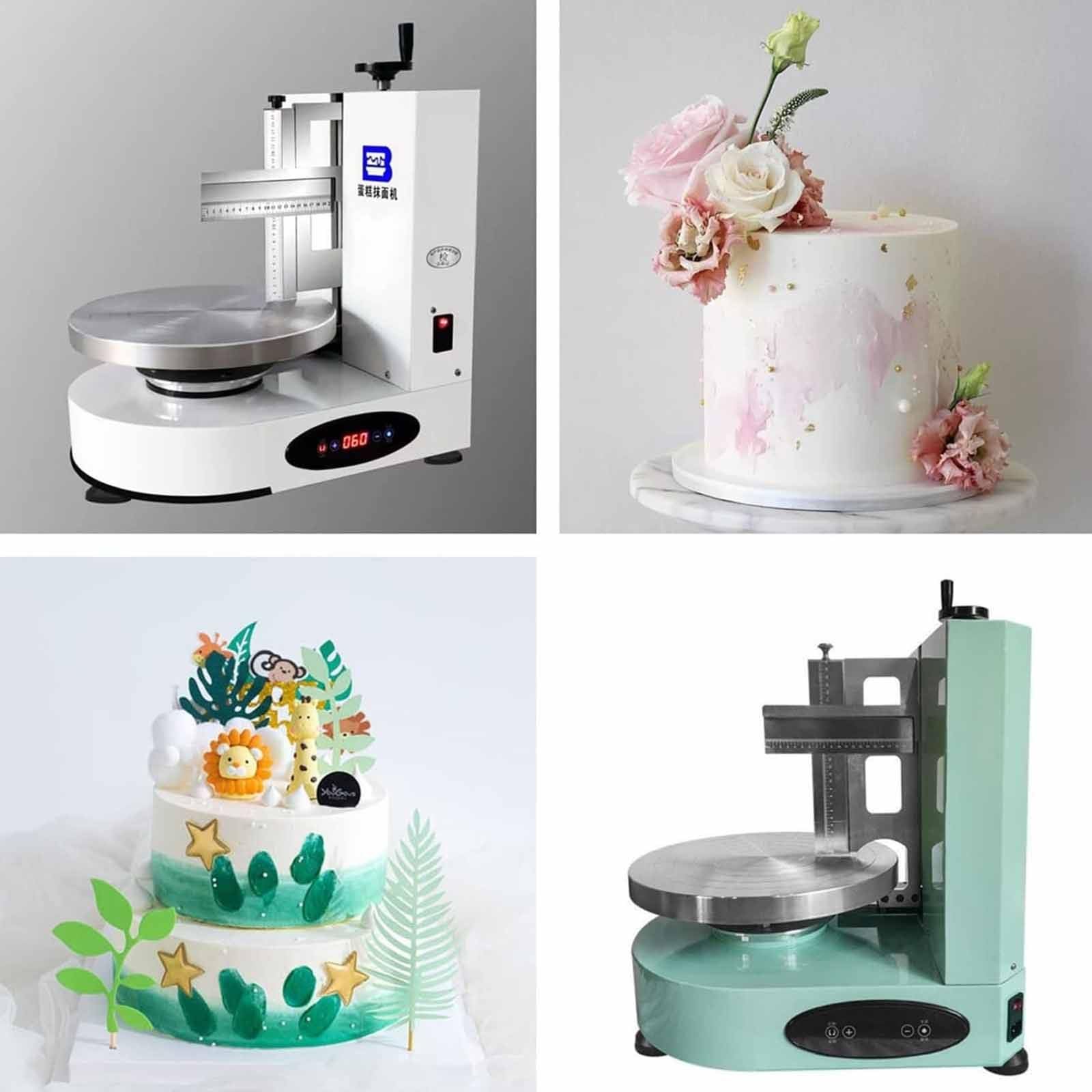 Kuchencreme Glatte Beschichtung Dekorationsmaschine, Buttercreme Streumaschine, Brot Sahne Marmelade Streuer, Einstellbare Kuchen Zuckerguss Glätter, Backen Geburtstag Kuchen Werkzeuge