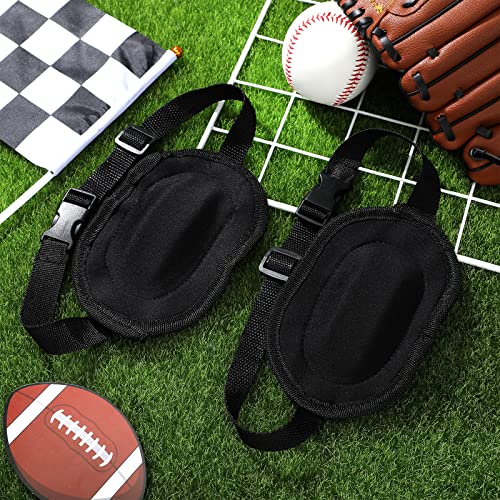 3 Pcs Football Chin Strap Softball Helmet Chin Strap Adjustable Sports Chin Guard For Football Helmet, Black #TOP6
