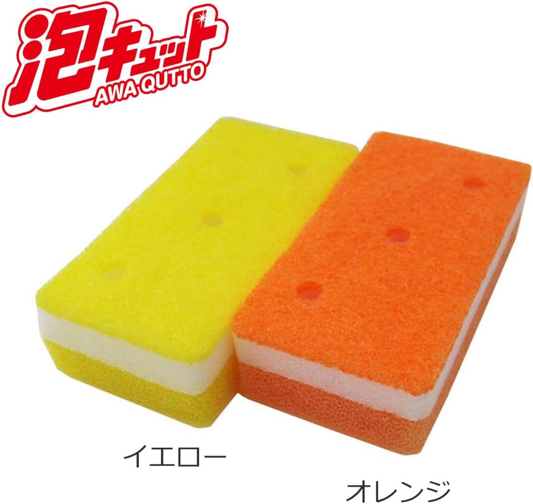 OE Soft Foam Kit, Set of 2 x 5, 2 Colors, Orange, Yellow, Width 4.6 x Depth 2.3 x Height 1.3 inches (11.8 x 5.9 x 3.2 cm)