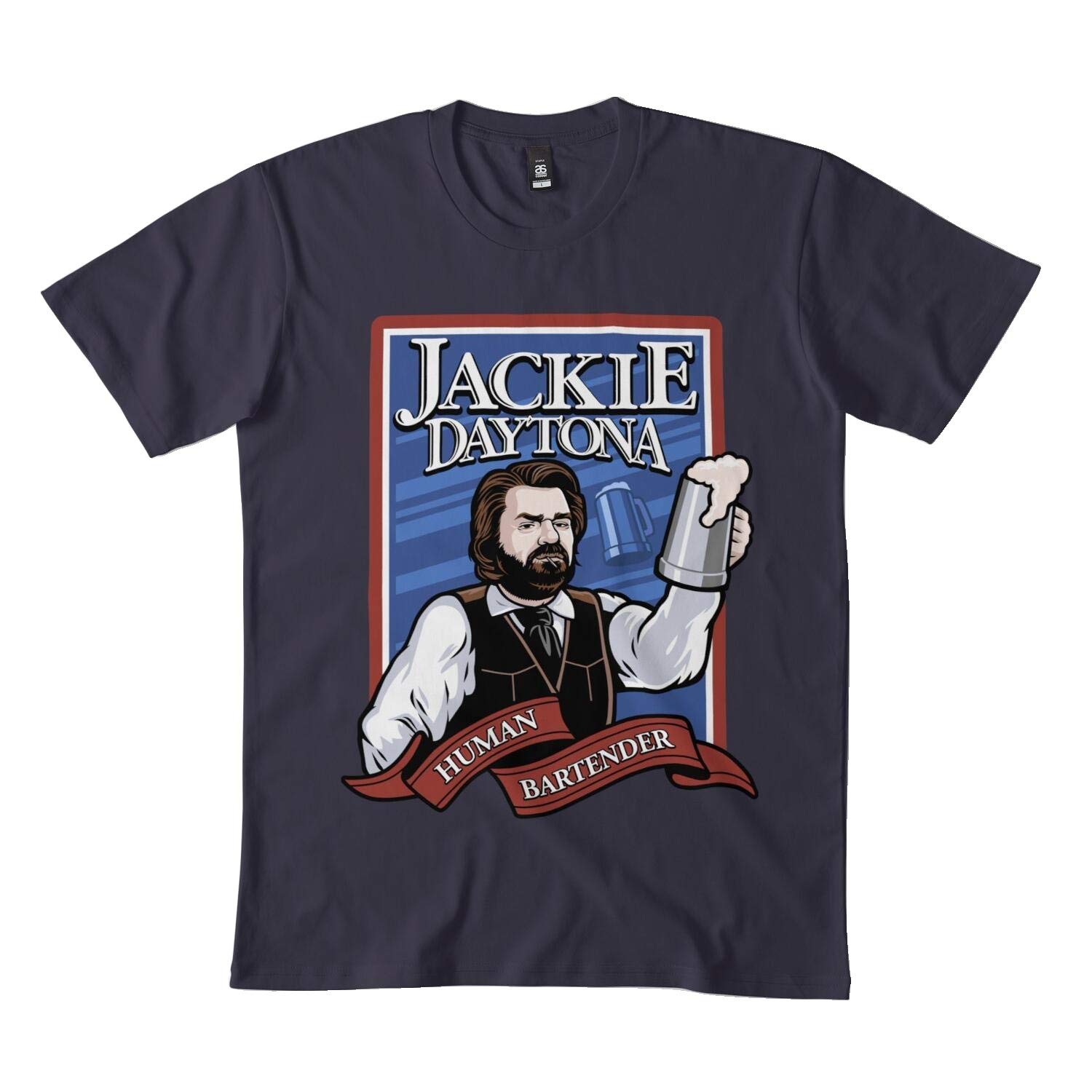 Jackie Daytona Regular Human Bartender Classic T Shirt Black