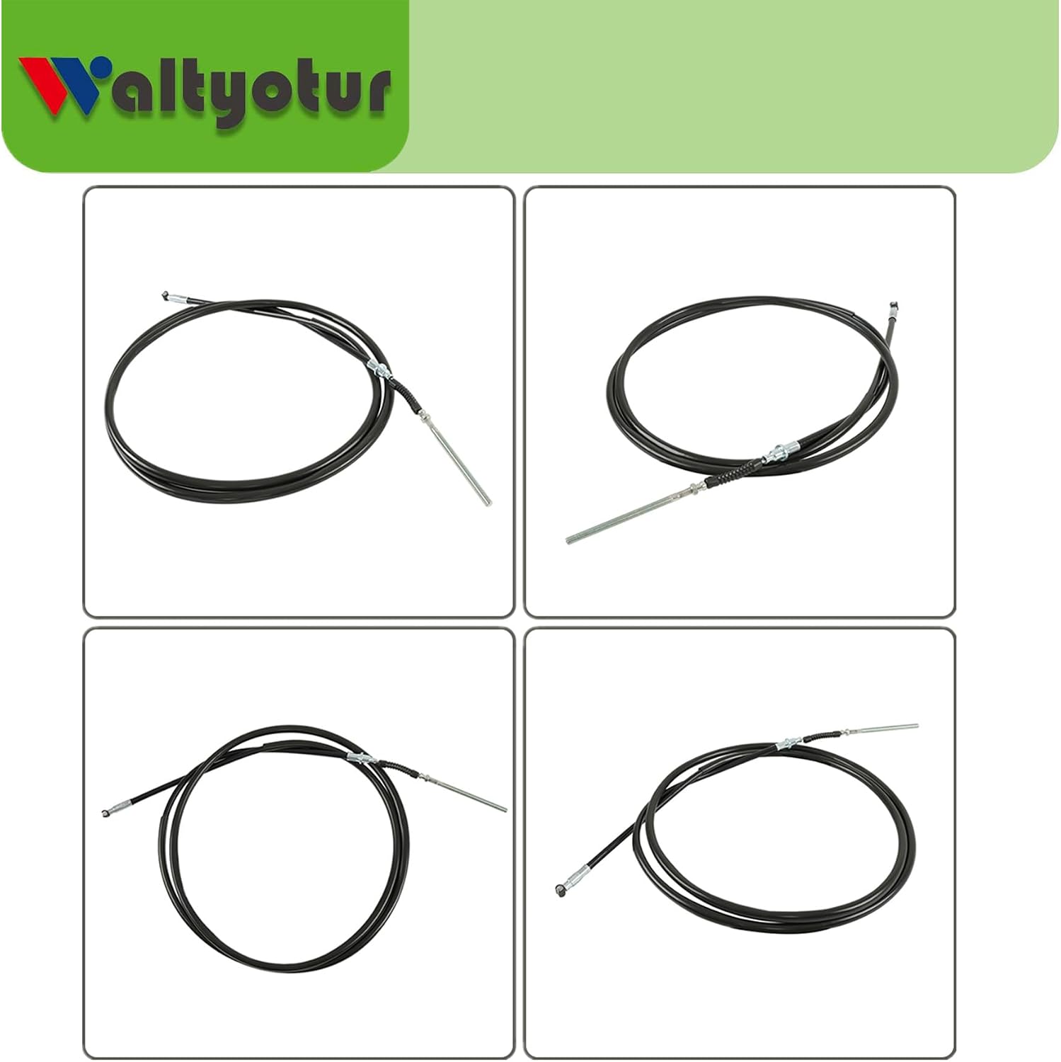 waltyotur Hand Brake Cable Replacement for 1998-2004 Honda Foreman 450 4x4TRX450S TRX450ES TRX450FE