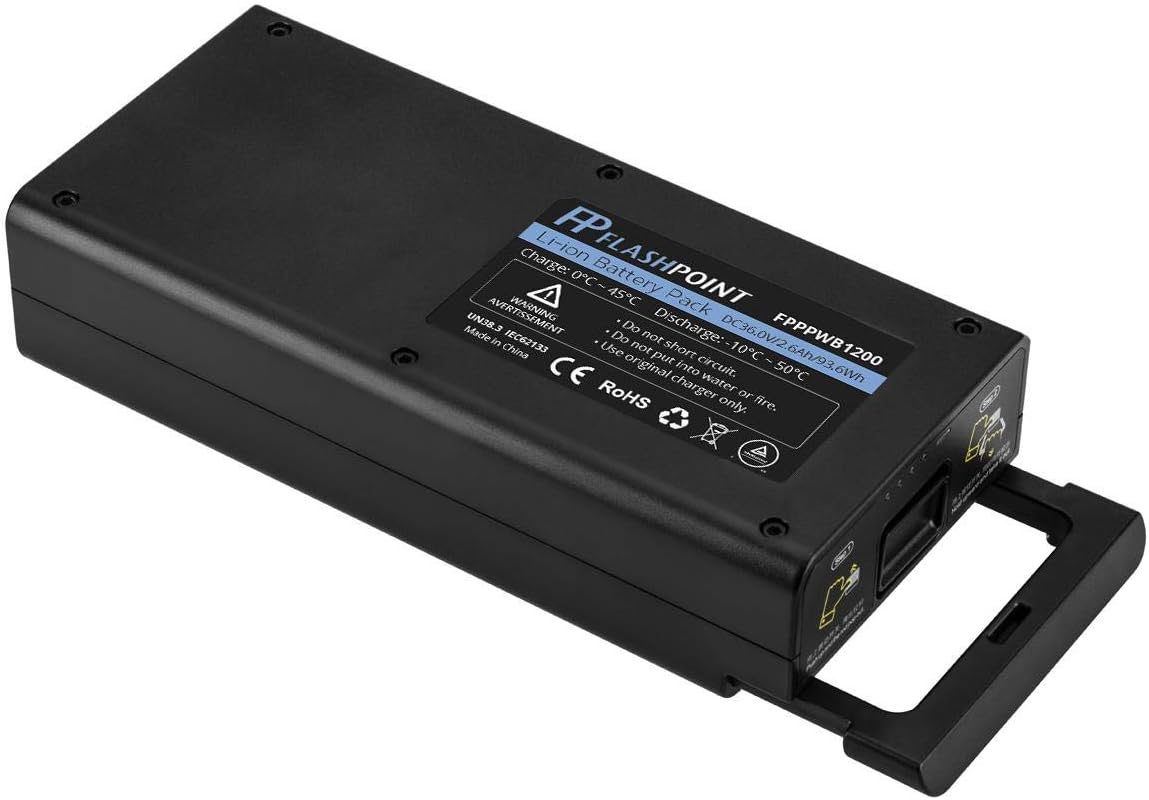 Flashpoint WB1200 DC36.0V 2.6Ah 96.6Wh Liion Battery Pack