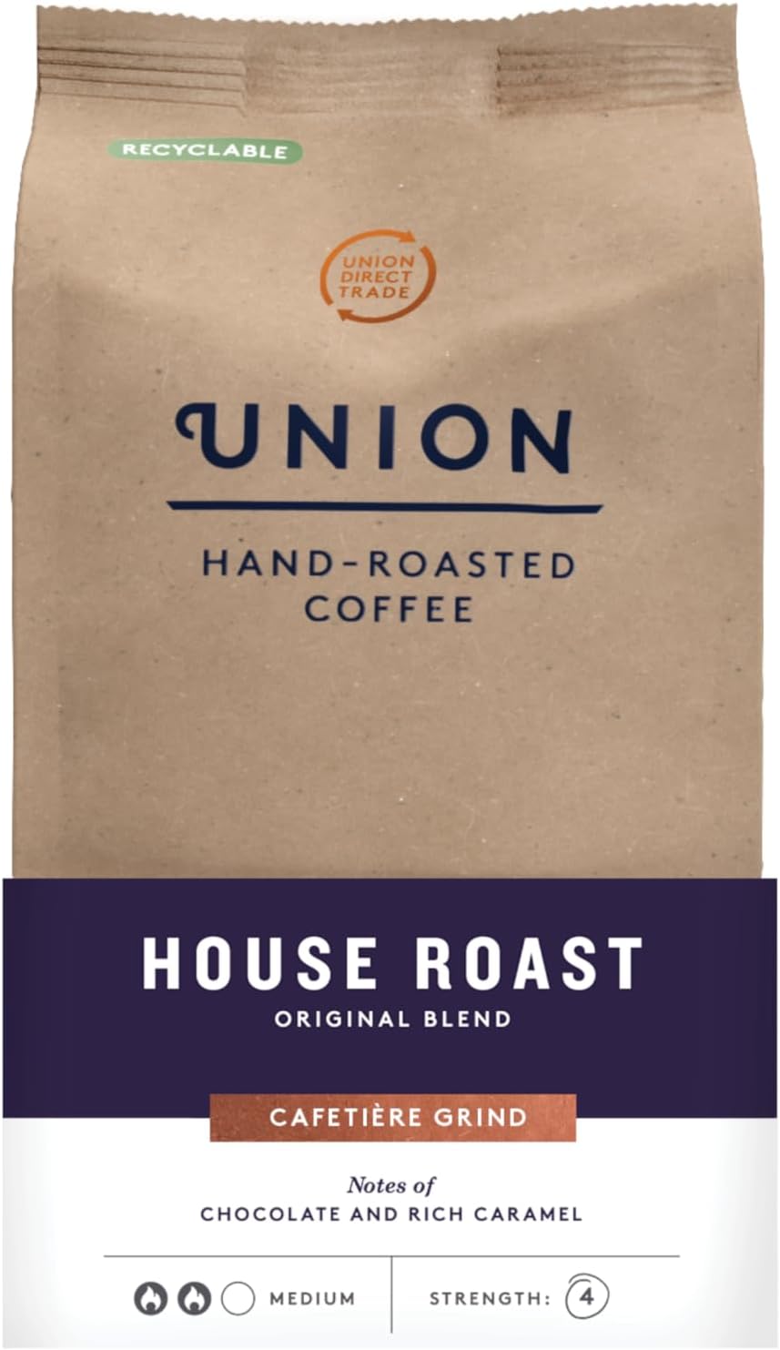 Union Coffee | House Roast Ground Coffee | Medium Roast | Pack of 200g