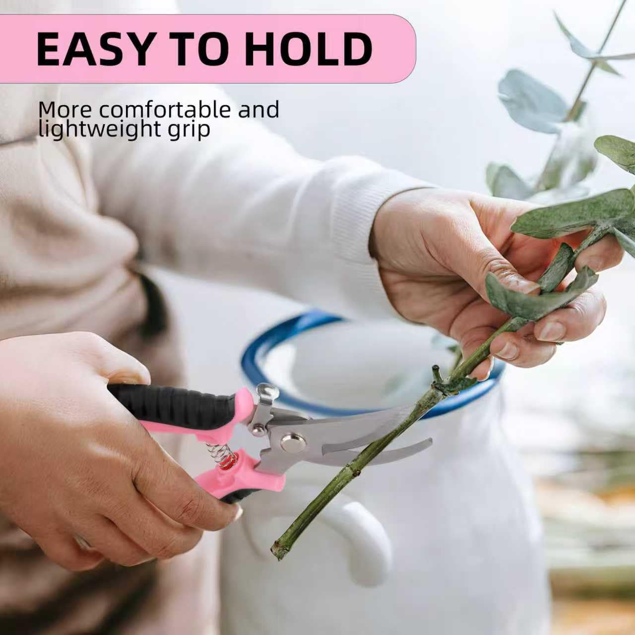 Bypass Sécateur 20,3 Cm En Acier Inoxydable Jardinage Main Sécateur