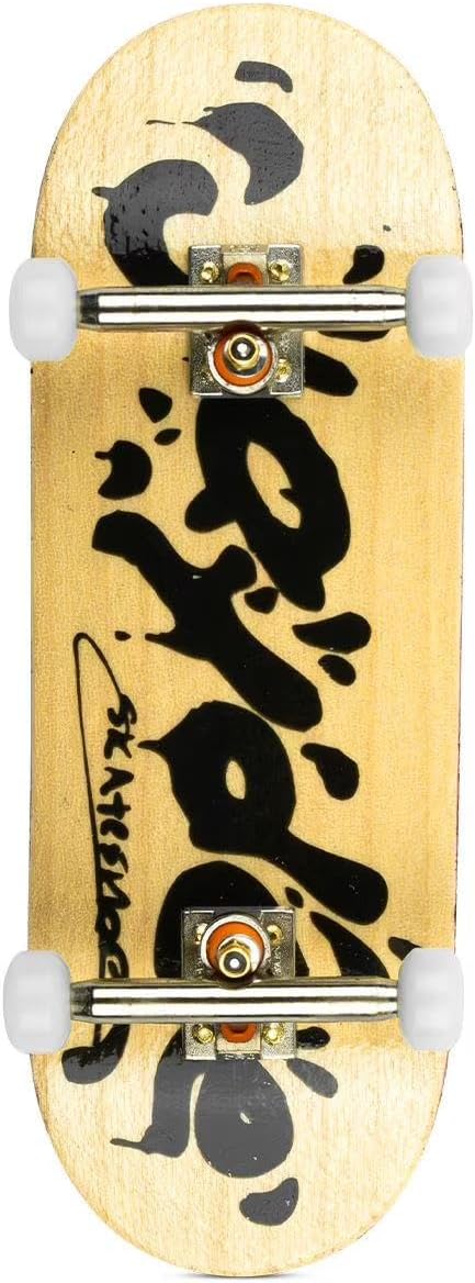 Berlinwood Fingerboard Deck Jaydee – Handmade Wooden Pro Deck with Grip Tape Included 33mm