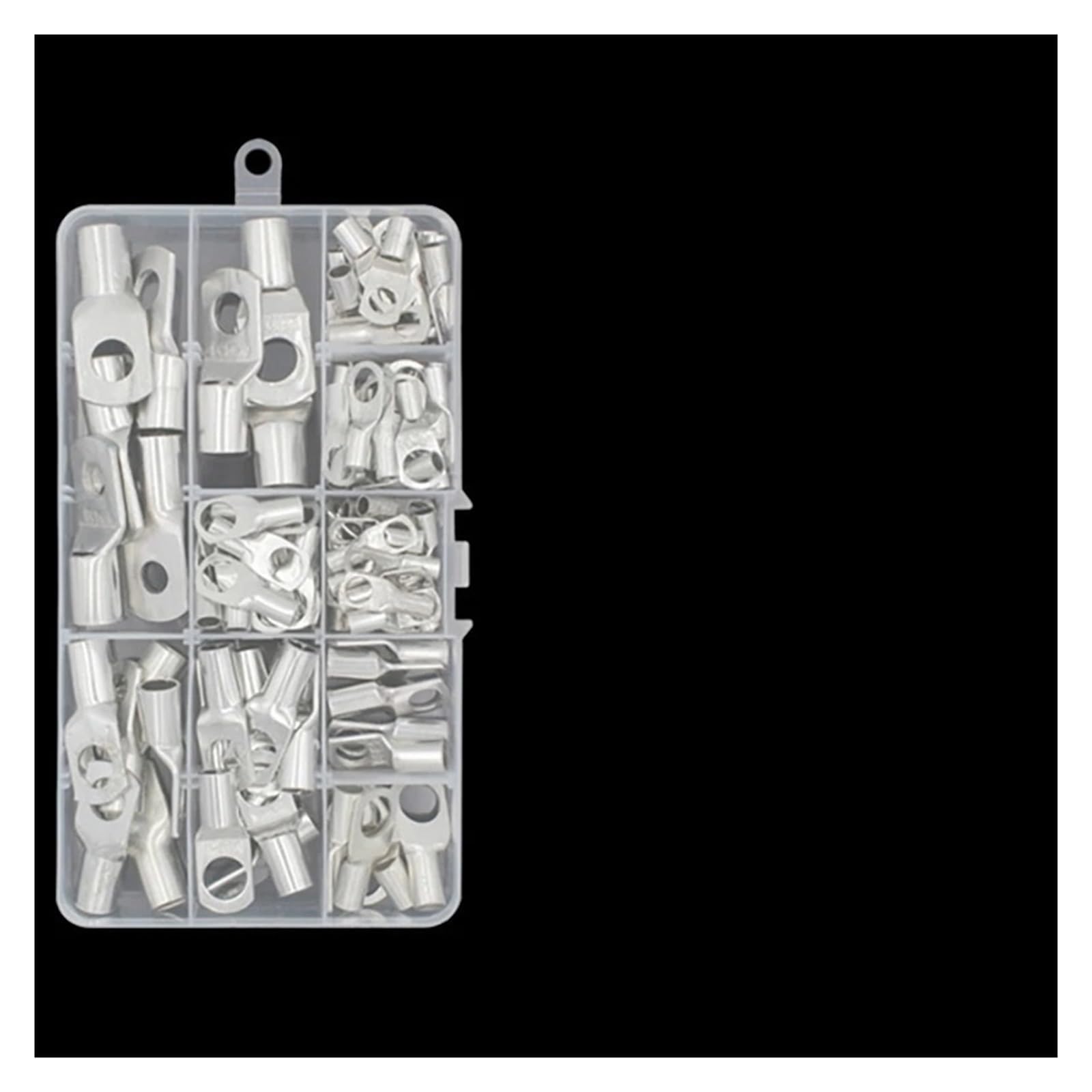 Juego de conector de engarzado de cable de cobre automotriz con 130 terminales 4