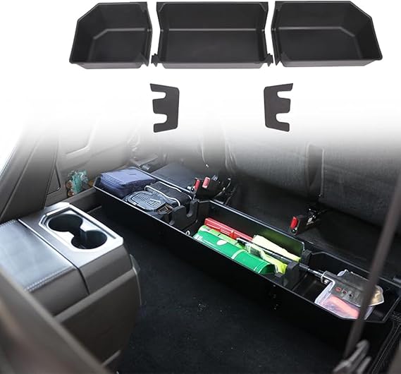 Under Seat Storage Box For 2019-2023 Chevy Silverado 1500/GMC Sierra