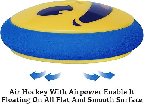 Miniatura 2 de Air Hockey Pucks and Paddles - Rechargeable Floating Air Hockey Pucks for Any Flat Surface, Include a Charging Cable and Electronic Rechargeable Air