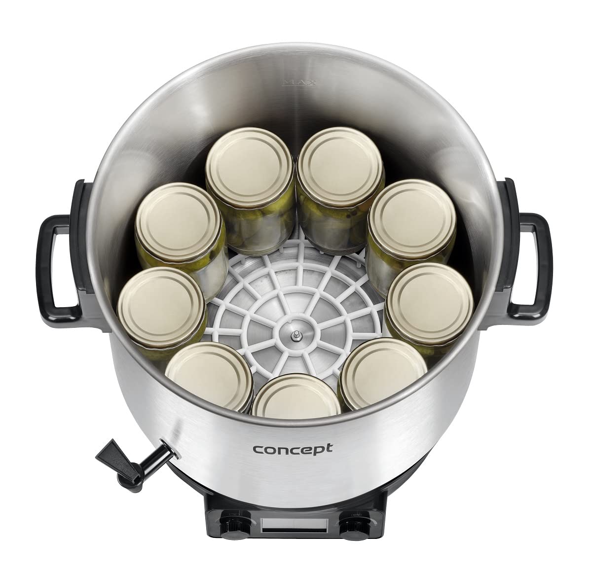 CONCEPT Hausgeräte ZH0040 digitaler Einwecktopf