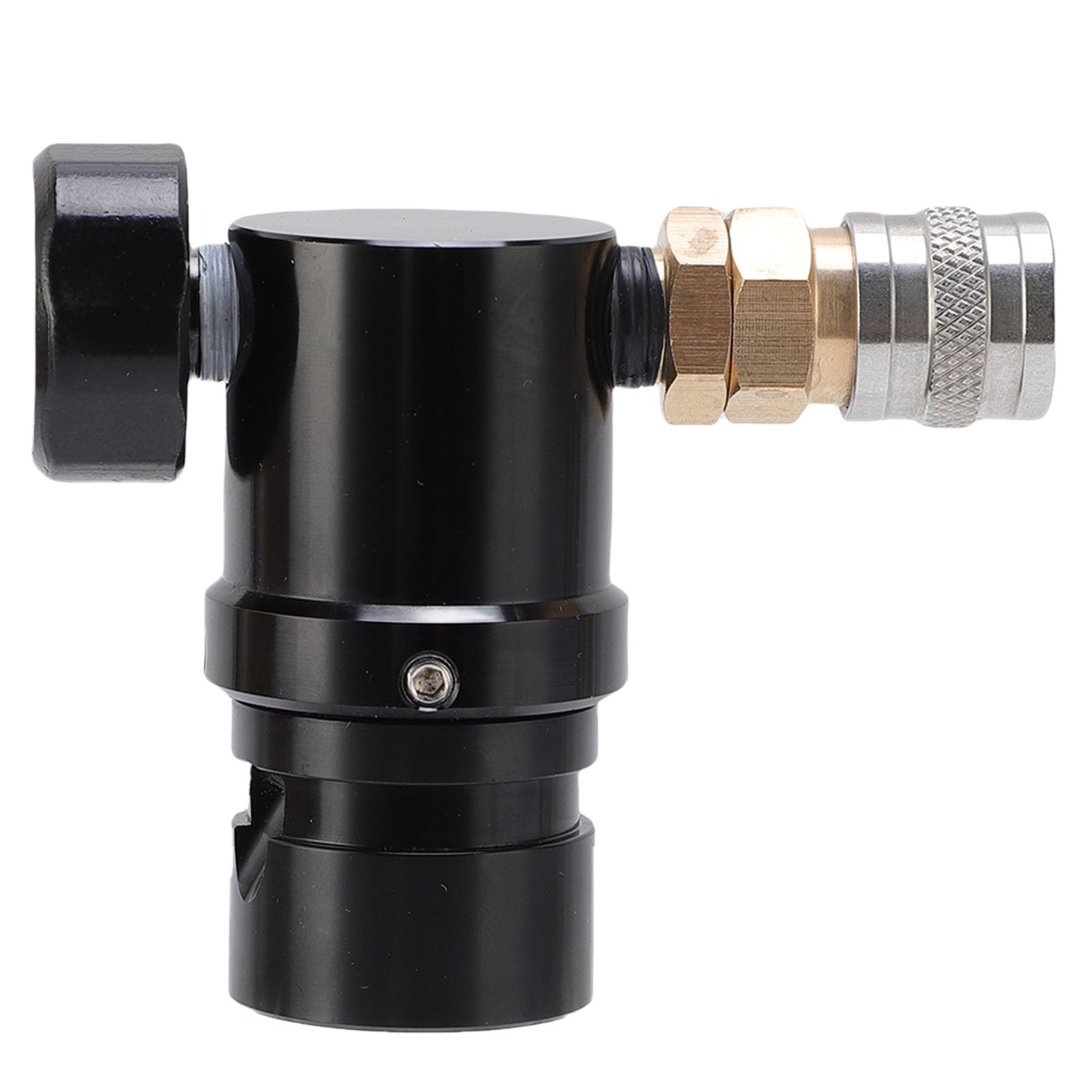 TOPINCN Mini Regulador de CO2, Regulador de Presión Refrescante de Baja Presión con Hilo G1/2-14, Ajustable de 20 PSI a 200psi