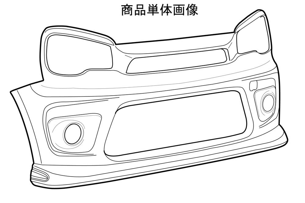 Amazon | MONSTER SPORT エアロダイナミクスバンパー フロント