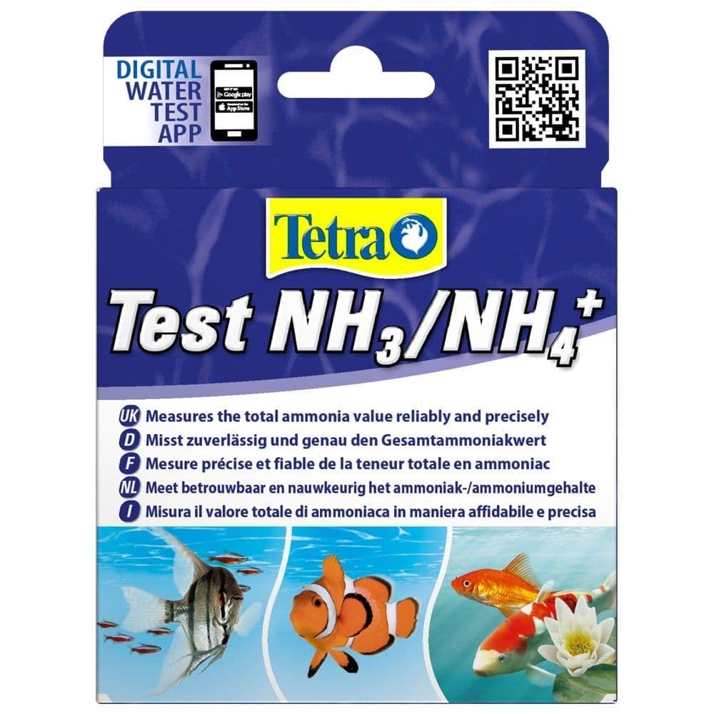 Tetra Test NH3/NH4, Easy to Use Kit for Determining Ammonia Levels Reliably and Precisely, 17 ml