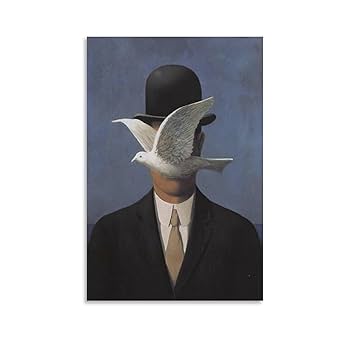 Amazon.co.jp: ルネ・マグリット シュルレアリスムの画家 山高帽