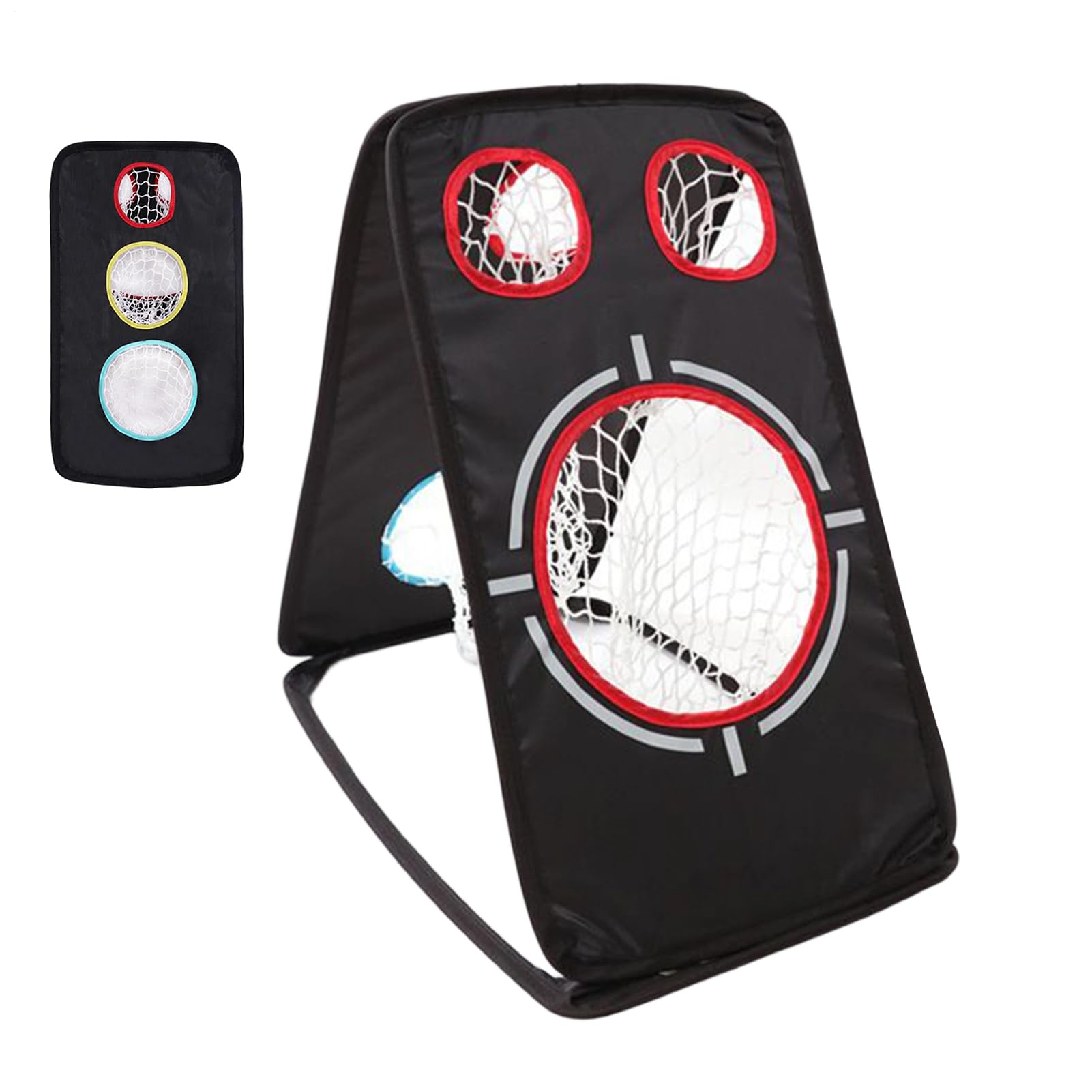 Chipping Net Golf Objetivo – Dispositivo de entrenamiento de swing de golf – Red de entrenamiento de chipping | para uso en exteriores e interiores en campos de golf en torneos en el gimnasio en el