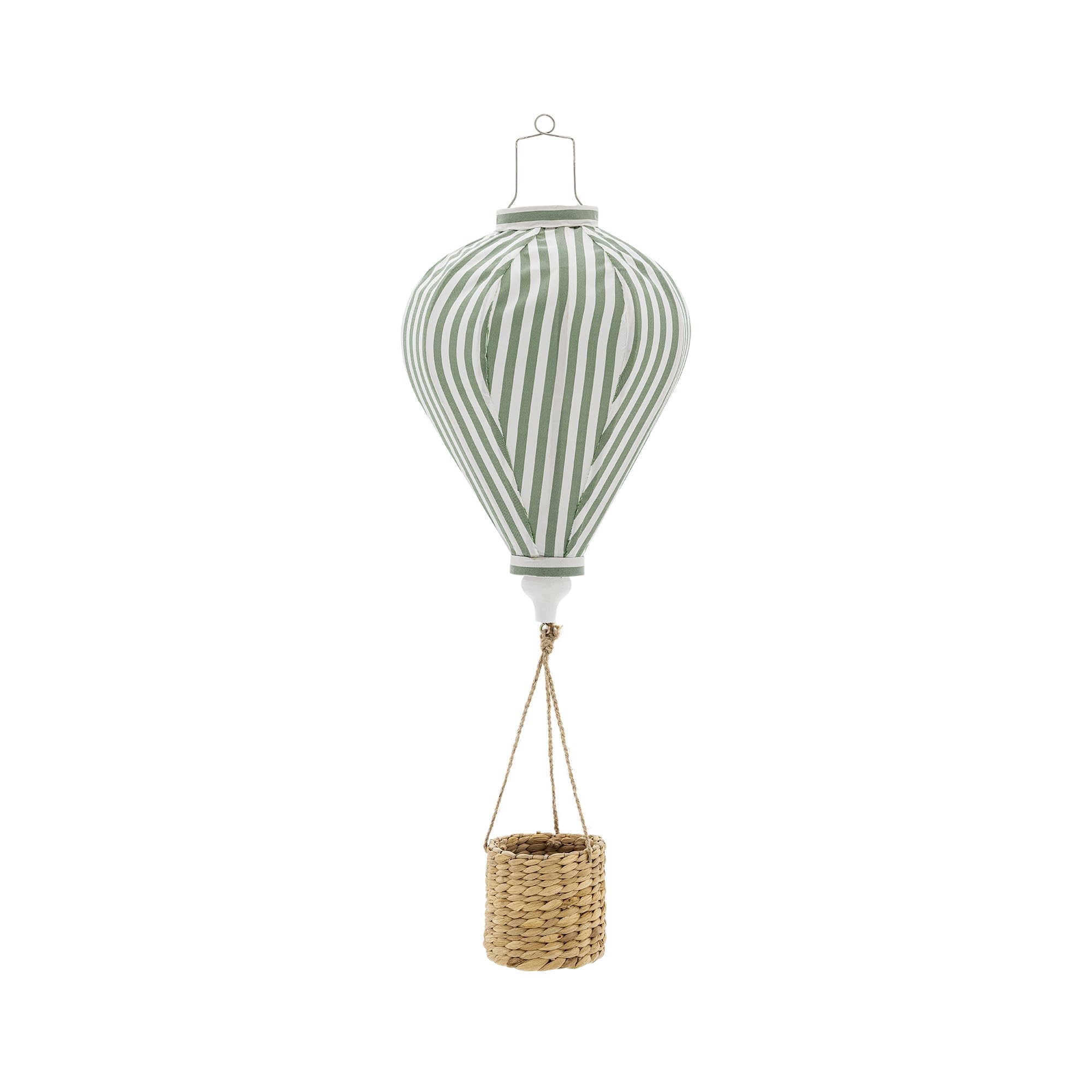 Bloomingville MINI Mini Pomp Mobile – Heißluftballon-Optik, Grün