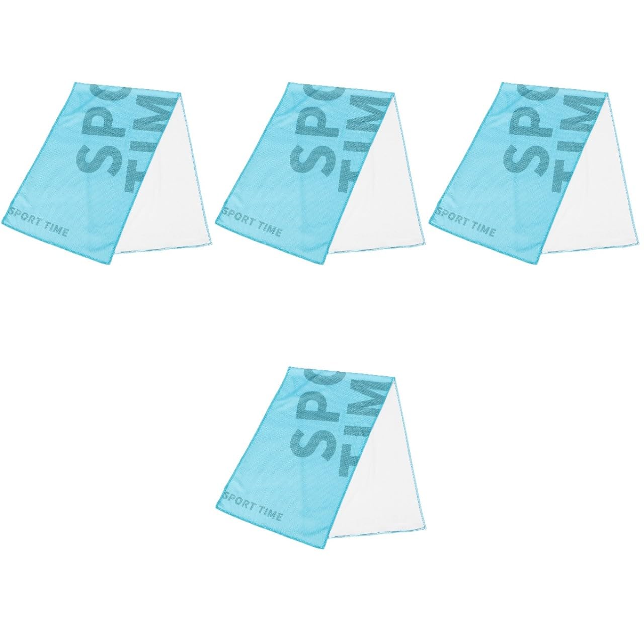 Serviette fitness de sport super rafraîchissante Kisangel lot de 4 pièces pour femme