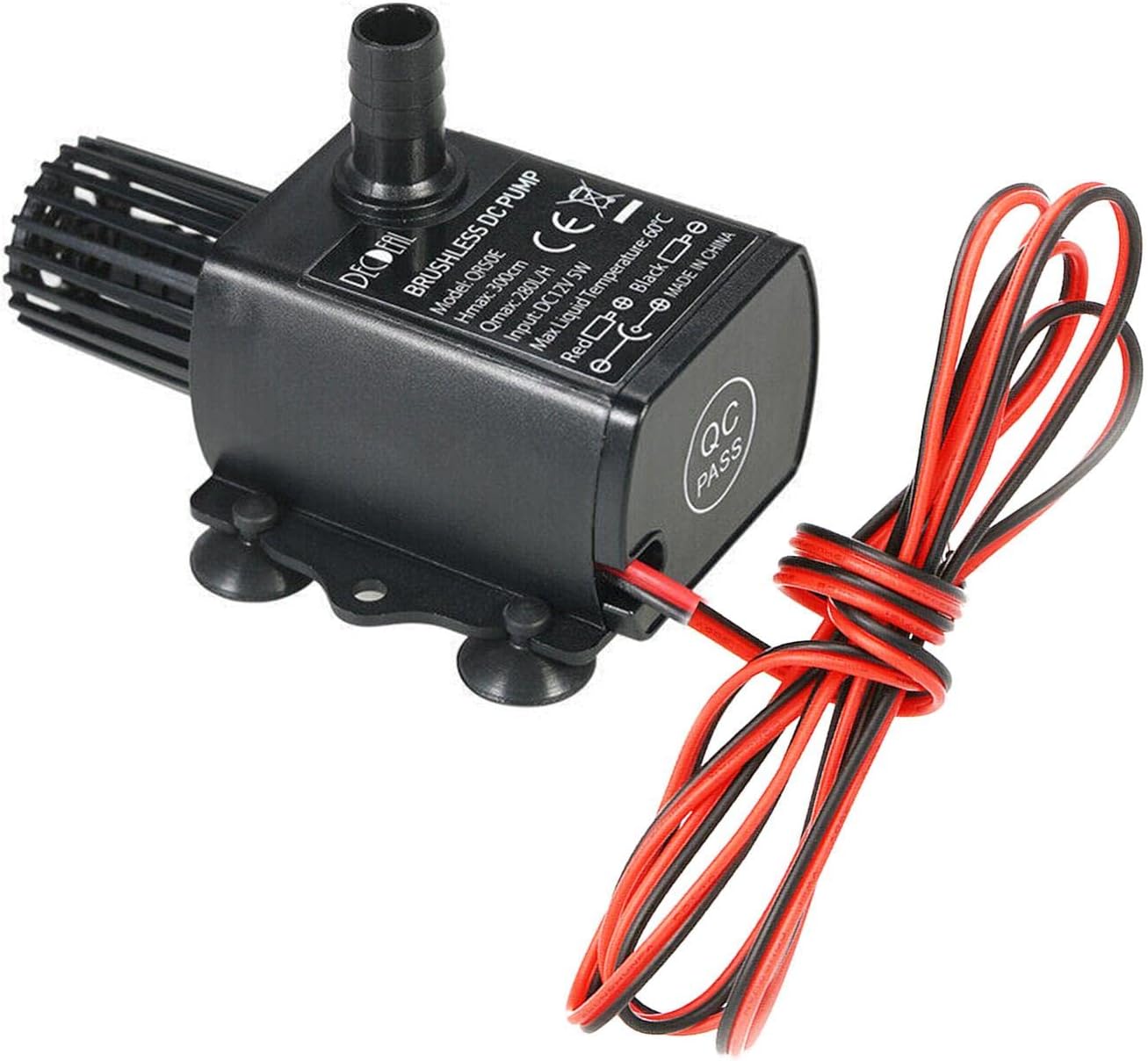 Mini Submersible Water Pump Fish Tank Pump 12v Submersible Pump for Small to Medium