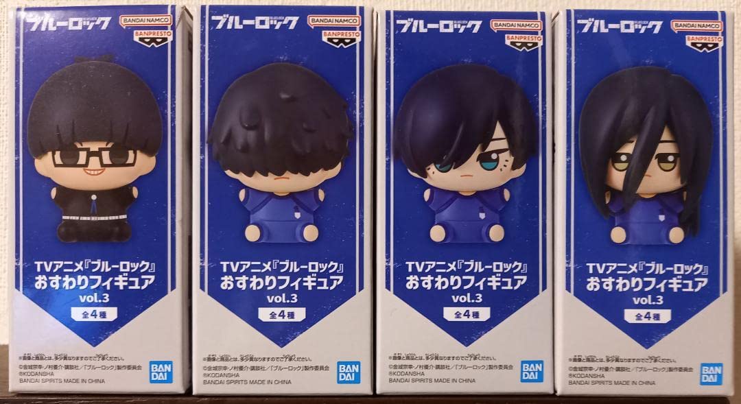 ブルーロック　おすわりフィギュア　ナムコ　namco限定 TVアニメ『ブルーロック』 おすわりフィギュアvol.3│株式会社