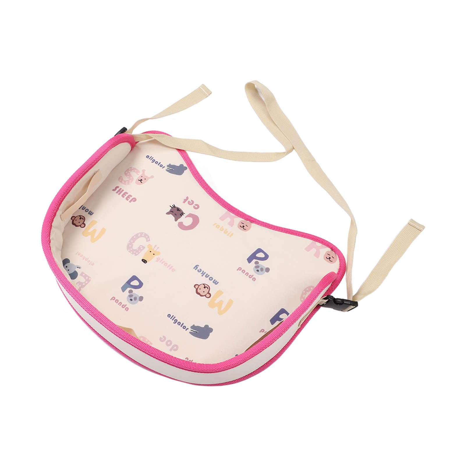 Plateau de sécurité pour Siège de Voiture, Multifonctionnel, Joli Plateau de Siège de Voiture Pliable et Portable en Tissu Oxford pour Tout-petits, pour Voyage (Des lettres)