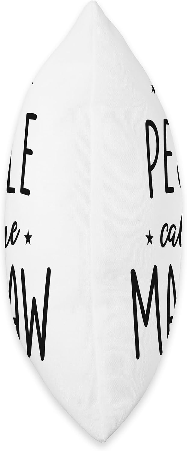 Mamaw Gift: My Favorite People Call Me Mamaw Throw Pillow
