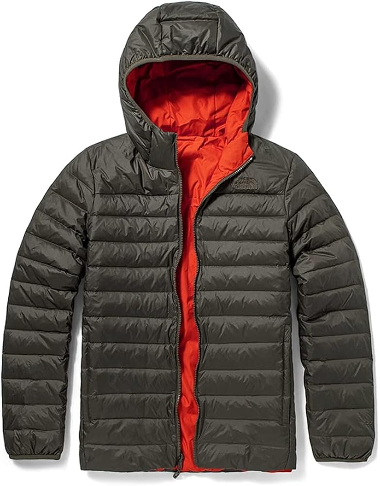 The North Face マウンテンリバーシブルパーカー 黒 グレー THE NORTH