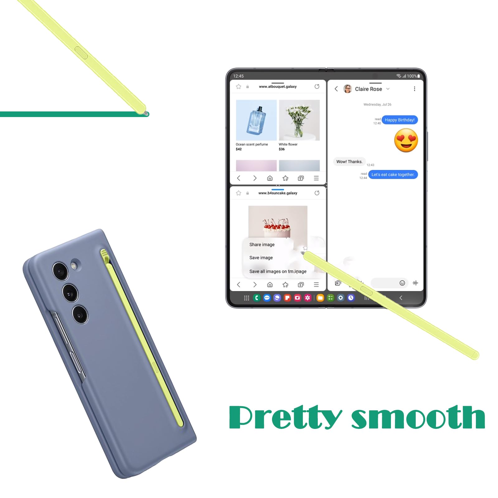 Samsung Galaxy Z Fold 5 512gb SIMフリー Sペン Amazon.com: Befzygwk Galaxy Z Fold 6 / Fold 5 S Pen Fold Edition