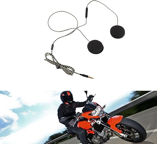 Miniatura 3 de Auriculares para motocicleta, casco deportivo al aire libre, auriculares de música, auriculares con cable para esquí, snowboard, ciclismo de montaña