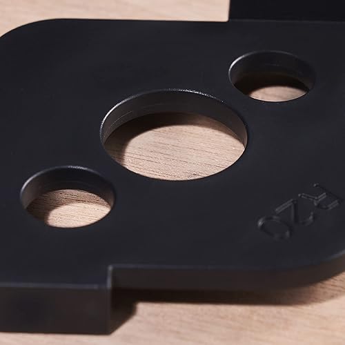 Miniatura 6 de Paquete de 4 plantillas de enrutador de radio, plantillas de enrutamiento de radio de esquina, plantillas de brocas de enrutamiento de esquinas