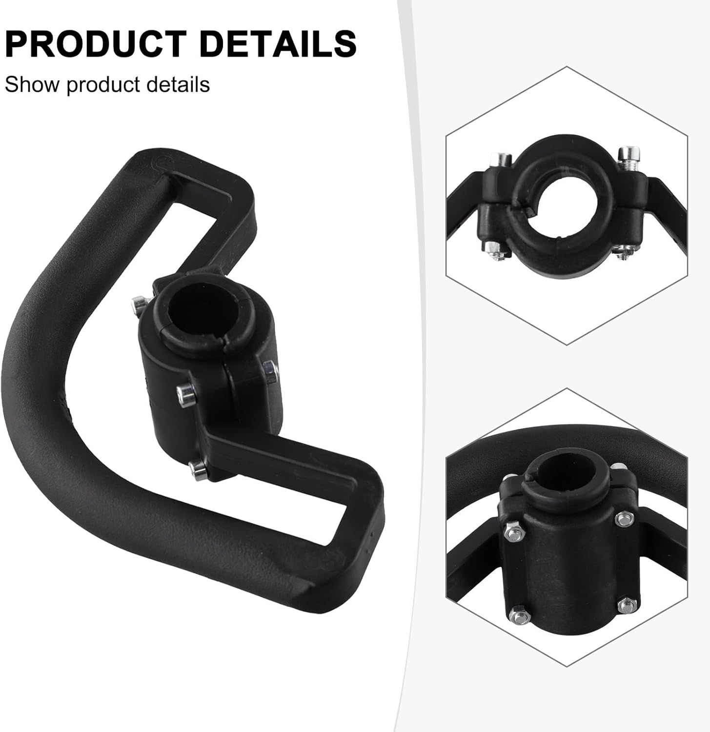 Lawn Cutter Loop Handle Bar Eater Handlebar Replacement Fit for FS44 FS55 FS85 FS90 FS110 Brushcutters(B)