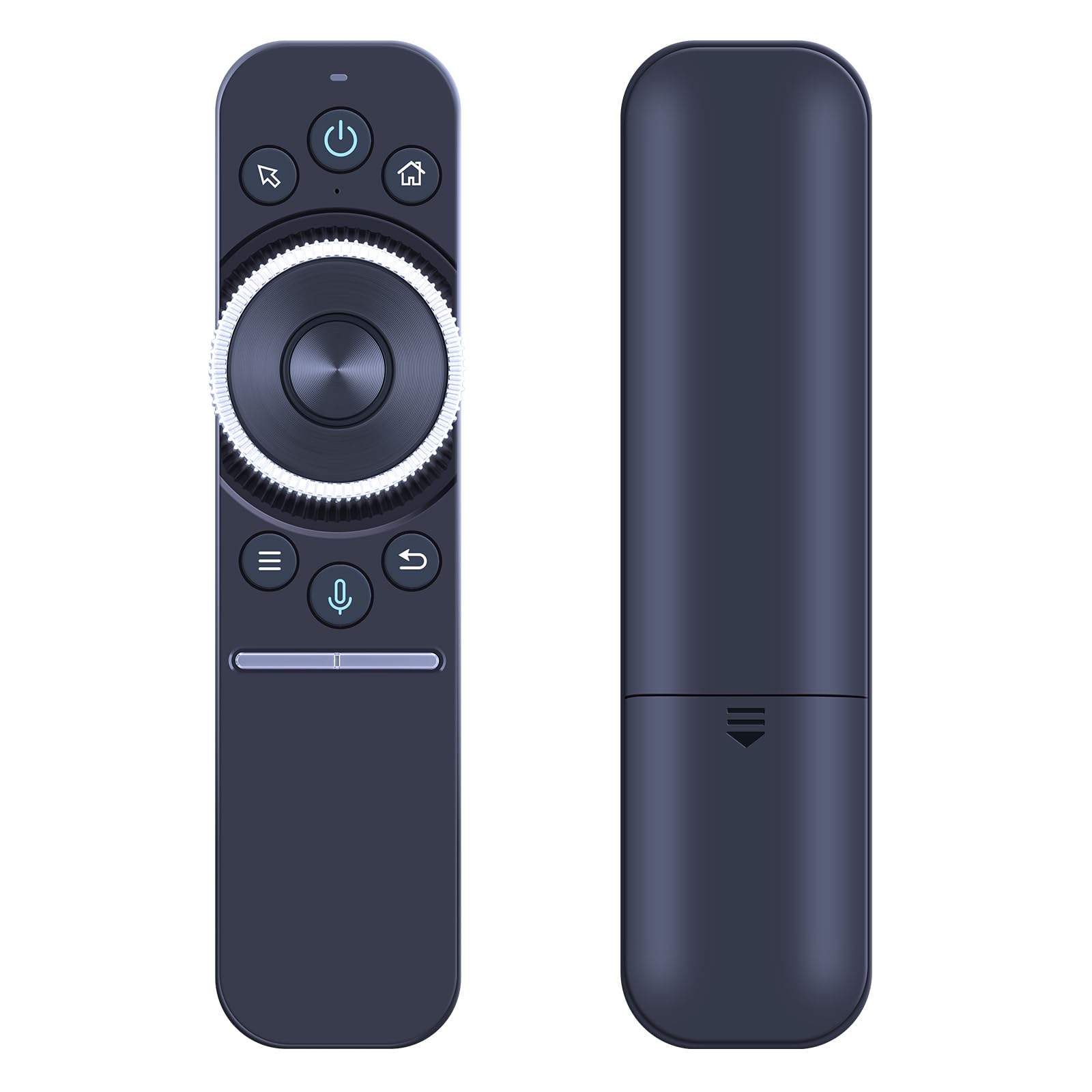 RETROSUNNew W1S Air Mouse Upgrade 2.4G Wireless Multifunctional PC Remote Control Replacement for Nvidia Shield/Android TV Box/PC/Projector/HTPC/All-in-one PC