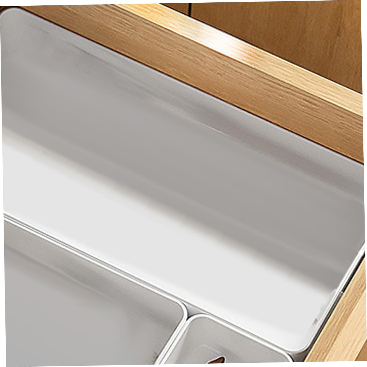 3pezzi Piccolo Organizer Per Organizer Per Posate Da Cassetto Portaposate Da Cucina Divisore Per Posate Scatola Per Utensili Cucina