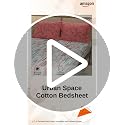 Image of Urban Space Divine Collection 144 TC 100% Cotton Double Bedsheet with 2 Pillow Covers, Stripes Pink