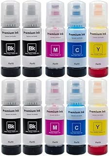 10 Tinta Stkink Para Impressora L3250 L3150 L3210 L3110 L4110 L4150 T544