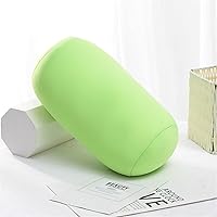 Vista 10 de ASkinds Almohada ortopédica de espuma viscoelástica para cuello cilíndrico redondo de microcuentas, 7 x 12 pulgadas